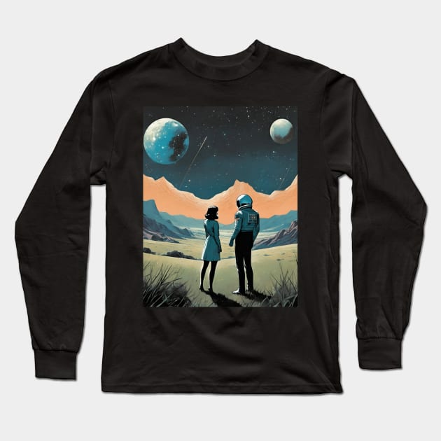 Interstellar Love Long Sleeve T-Shirt by Alihassan-Art